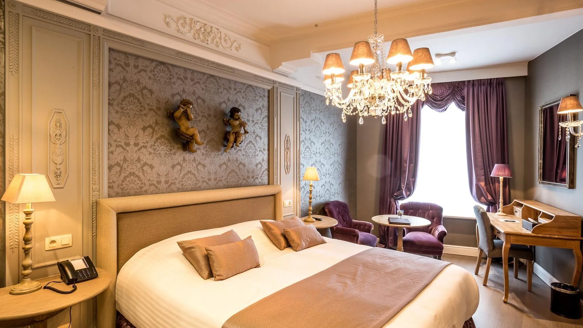 Luxury Boutique Hotel De Castillion Брюгге